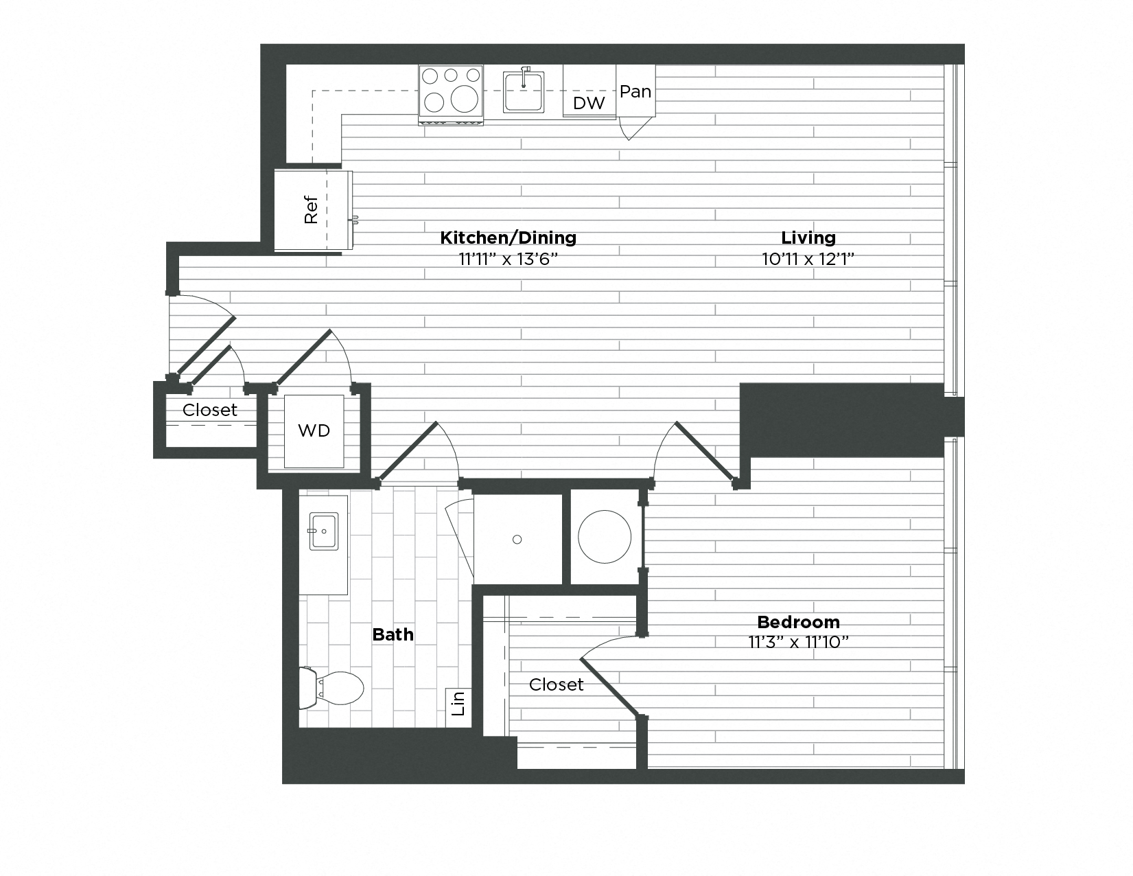 Apartment 0905 floorplan